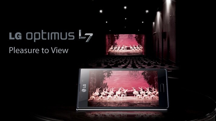 Design-puhelin upealla näytöllä